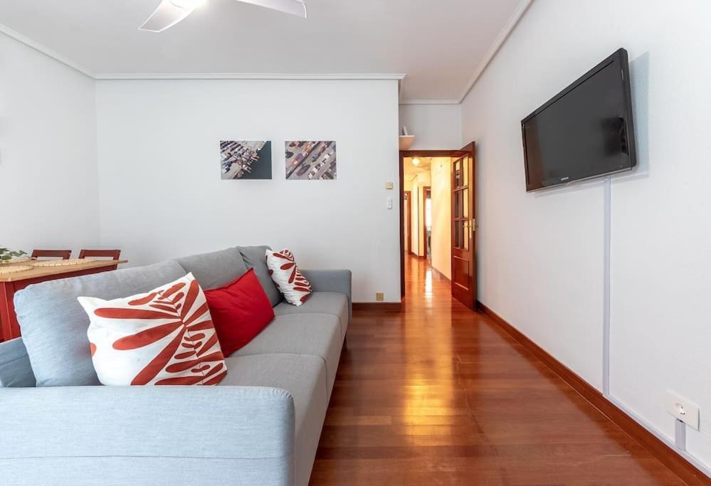 Ferienwohnung Acogedor Piso En Santurtzi .Parking Privado Exterior foto
